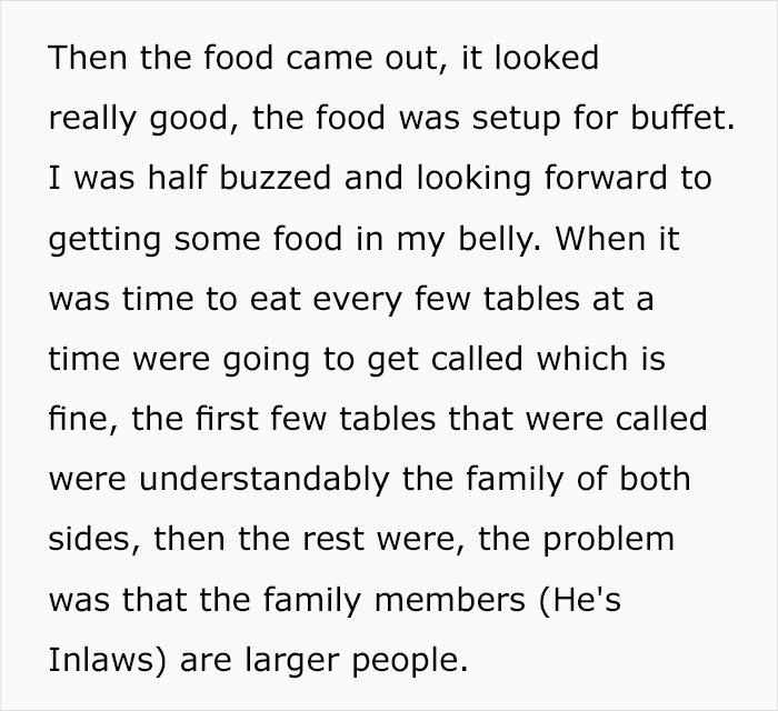 Bride Is Furious Guests Ordered Pizzas Because Her Family Ate Most Of The Food Bride Is Furious Guests Ordered Pizzas Because Her Family Ate Most Of The Food