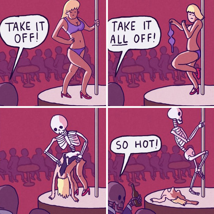 Sometimes Dark, Always Amusing Comics By Skeleton Claw (21 New Pics)