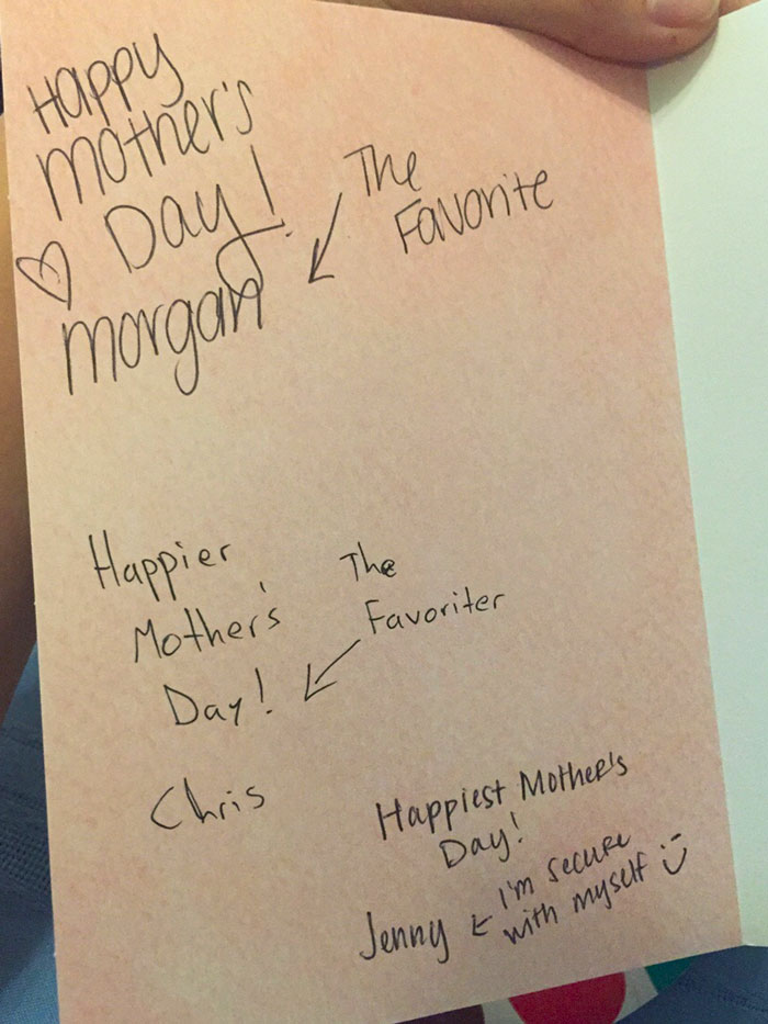Always Be The Last One To Sign The Mother's Day Card