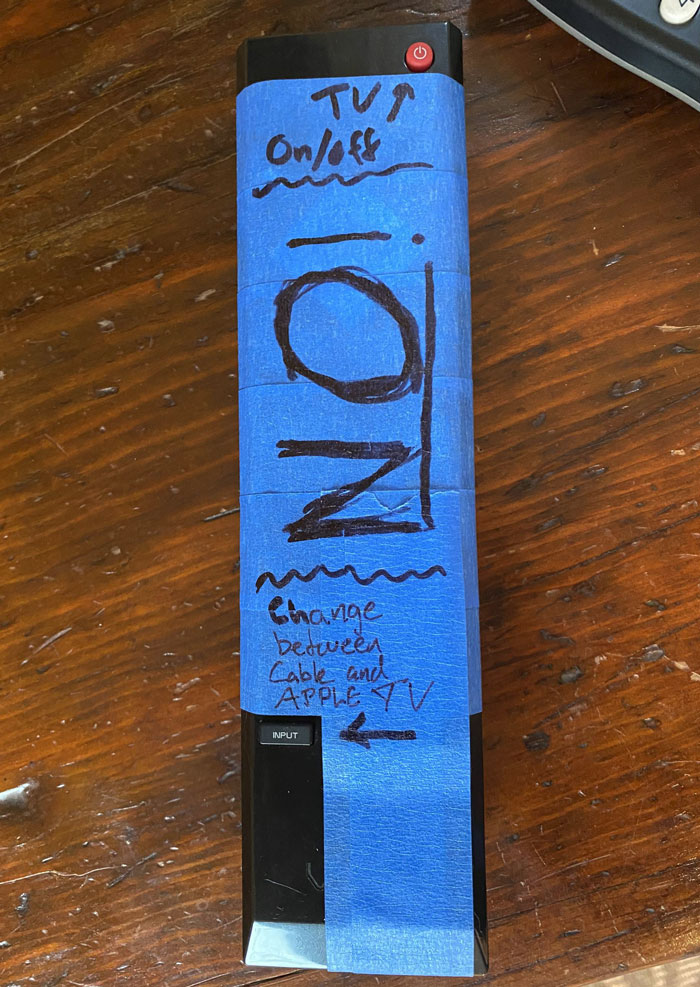 Set Up My Mom’s Updated TV System Yesterday