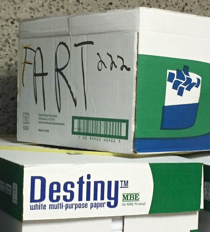At Work Today I Secretly Watched A Fifth Grader Add The Letter "F" To "Art" And Quietly Snicker To Himself All The Way Back To Class. Classic