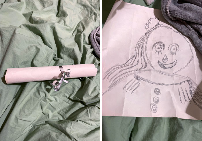 Student Gave Me This And Said He Drew Me