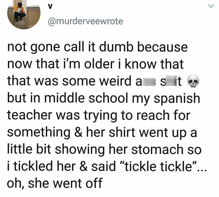 Tickling The Teacher