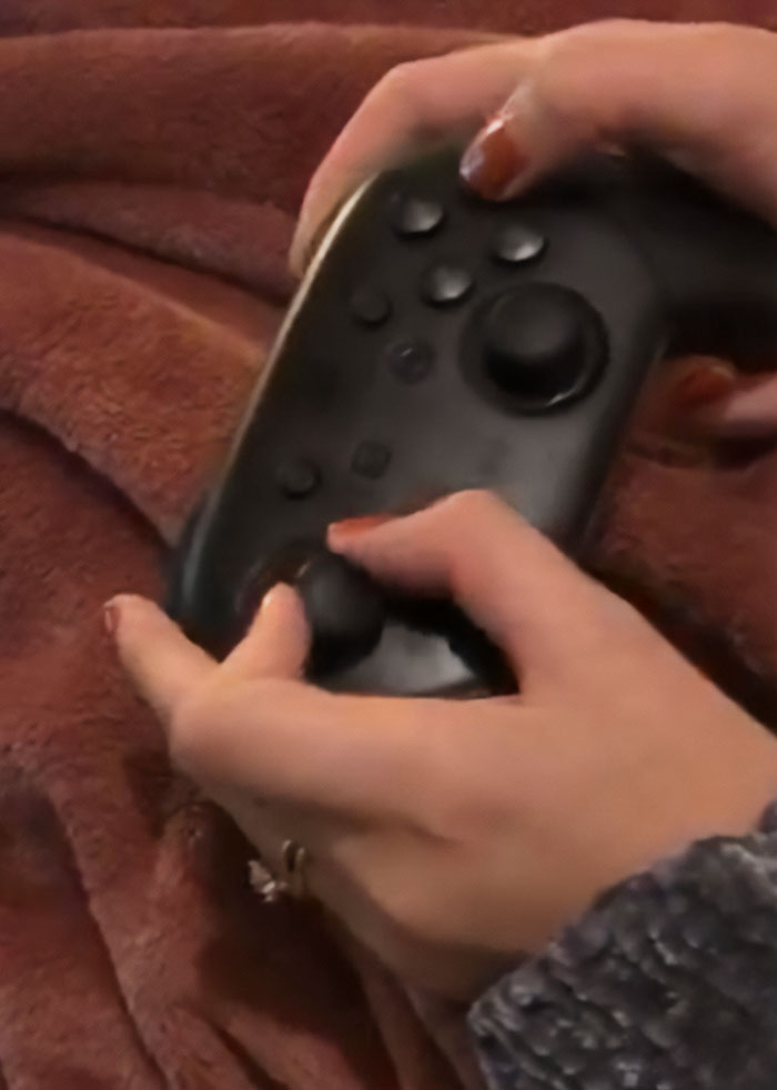 I Was So Proud Of My Wife For Getting Excited For A Video Game Until I Saw Her Handle A Controller