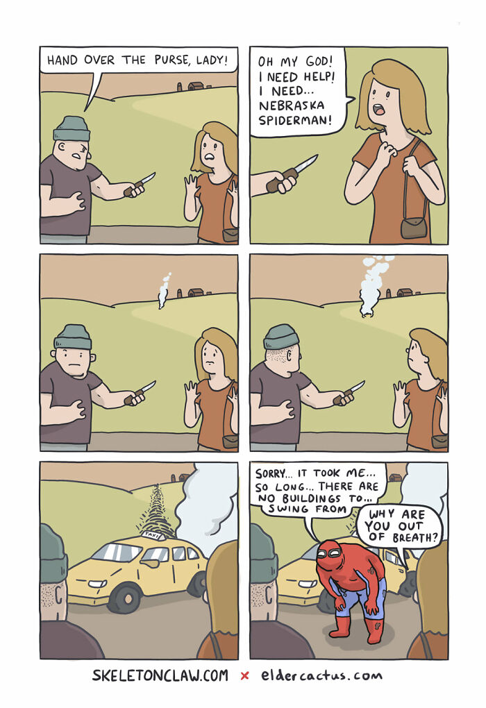 Slightly Dark And Amusing: 20 New Comics By Skeleton Claw