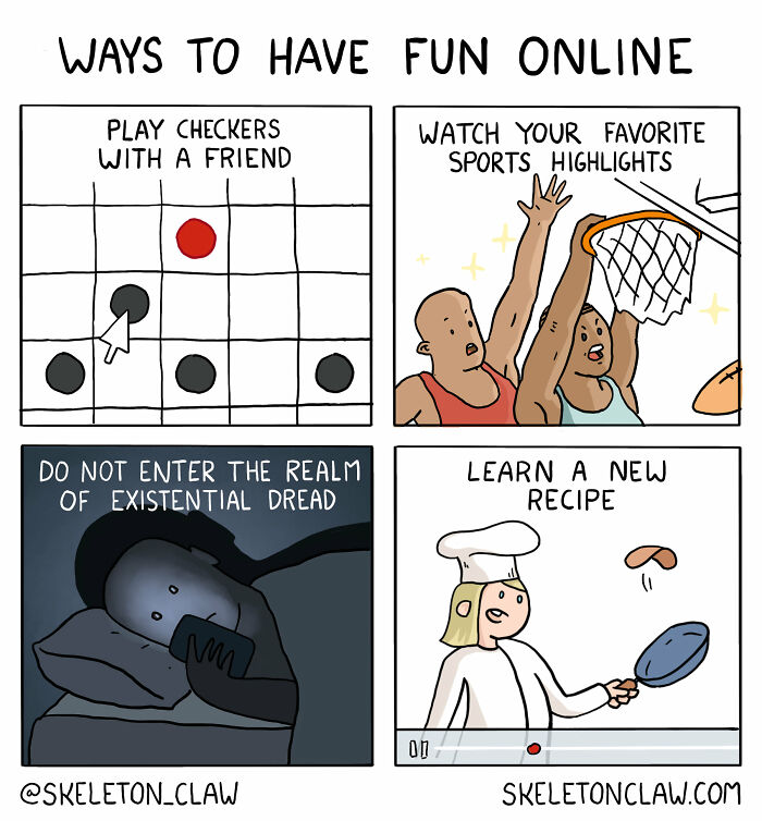 Slightly Dark And Amusing: 20 New Comics By Skeleton Claw