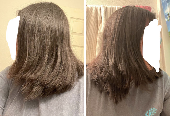 How Do I Ask For Better Layers? I Told The Girl She Could Go Up To An Inch And A Half For Layers But It Looks Like She Just Cut At That Mark Instead Of Making It Look Cohesive