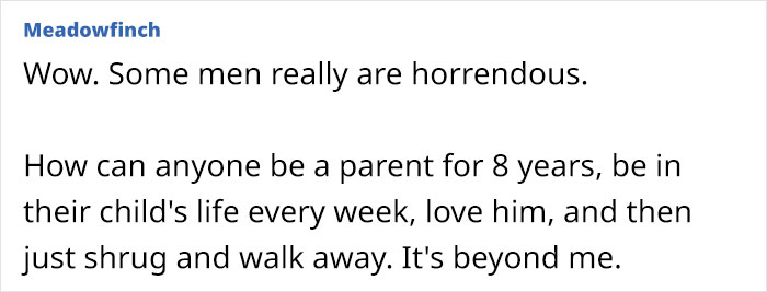 Man Chooses To Abandon 8-Year-Old Son For A Move To Australia, Sees No Issue With His Decision Man Chooses To Abandon 8-Year-Old Son For A Move To Australia, Sees No Issue With His Decision