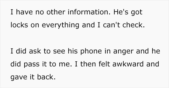 Husband Acts Suspiciously After Coming Back From Work Trip, Wife Goes Through His Search History