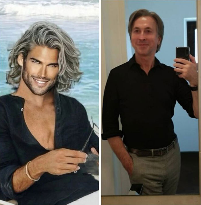 Foto nueva vs foto de 2020