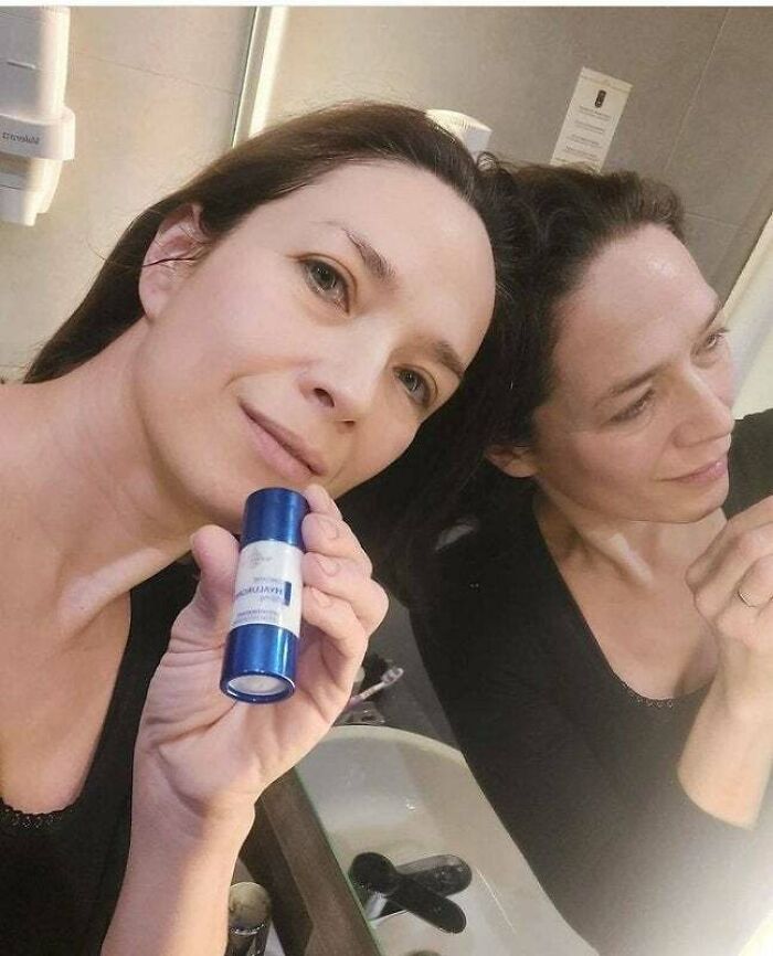 When Blurring Your Wrinkles, Don't Forget To Blur Your Reflection Too