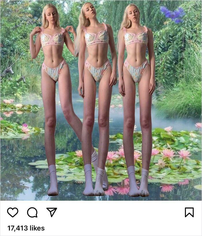 She Can Touch The Sky With Those Legs