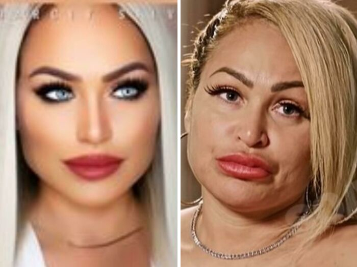 Her Ig Profile Picture vs. A Screencap Of The TV Show She's On