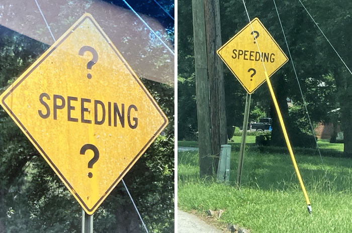 Speeding?
