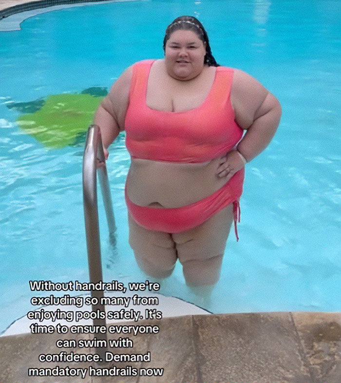 Plus-Size Activist Slams &ldquo;Non-Inclusive&rdquo; Pools After Calling Out Airline Staff Who Made Her Walk