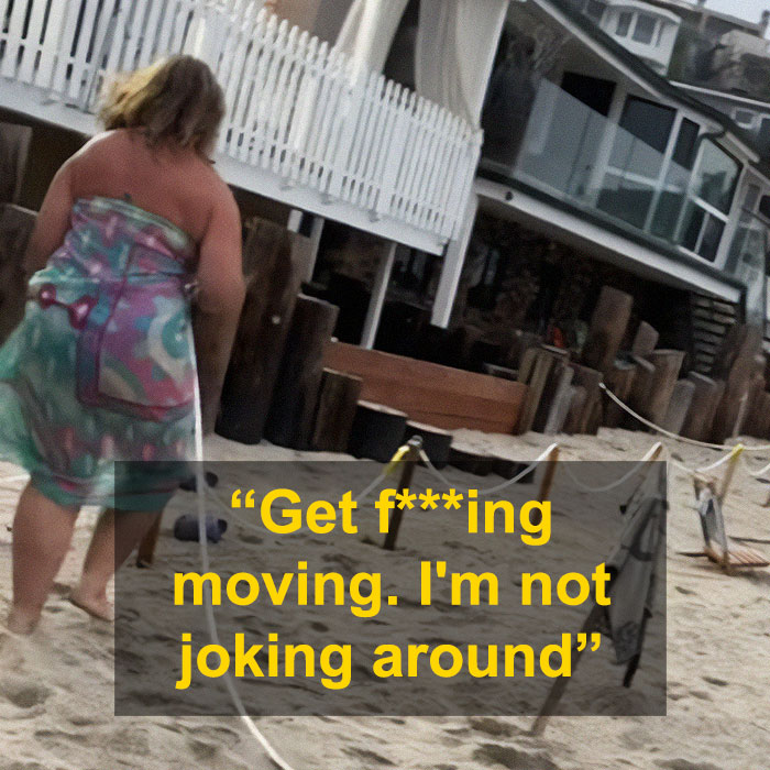 “Karen Of The Week” Sparks Outrage After Claiming Public Beach As Private Property “Karen Of The Week” Sparks Outrage After Claiming Public Beach As Private Property