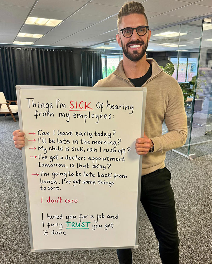 Man Goes Viral With A List Of Things He Wishes All Employees Would Stop Saying ASAP