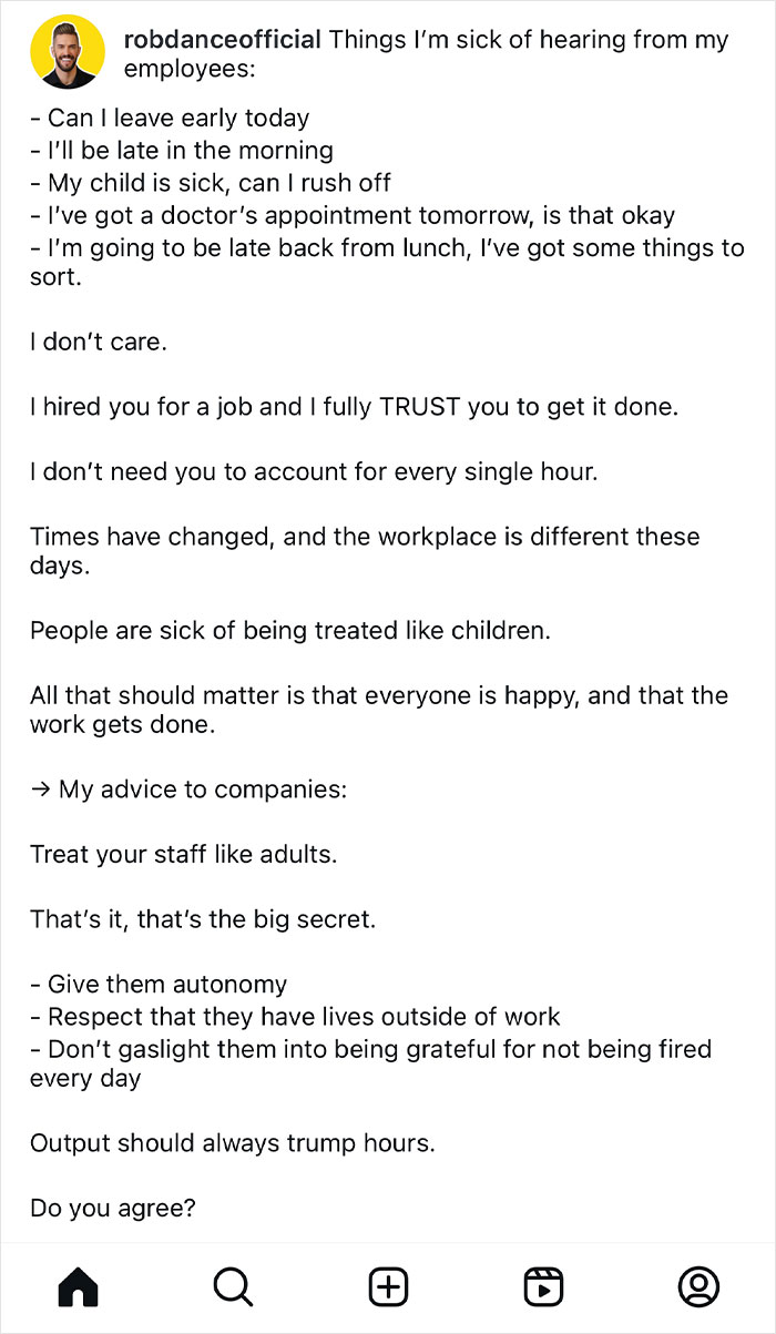 Man Goes Viral With A List Of Things He Wishes All Employees Would Stop Saying ASAP