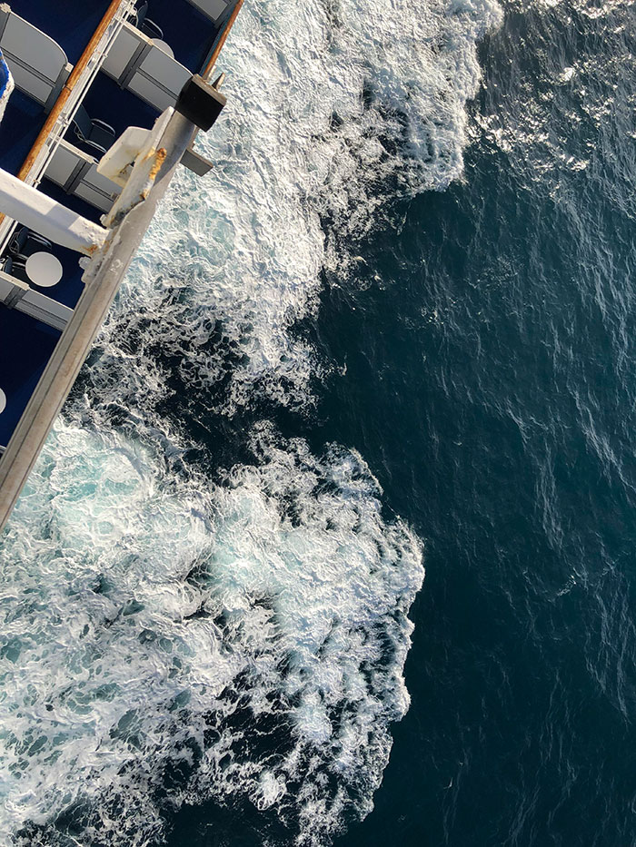 So I Almost Dropped My Phone Off Of A Cruise Ship While Trying To Take A Photo, And I Accidentally Snapped This Photo Beauty