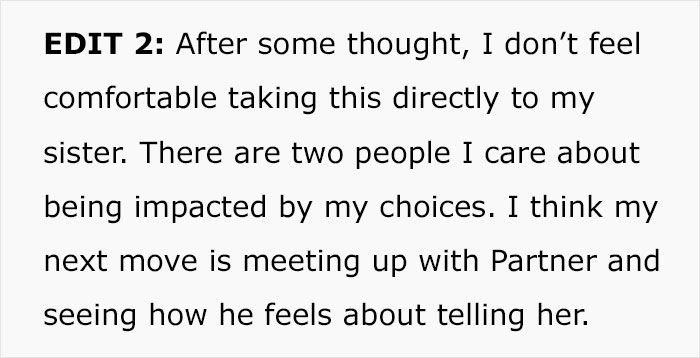 Man Wonders If He Should Confess The Reason He Won&rsquo;t Attend Sister&rsquo;s Bridal Party