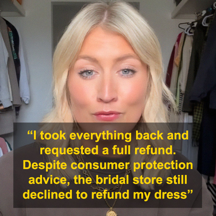 Influencer Accuses Bridal Shop Of Sending A &ldquo;Dirty&rdquo; Dress, Gets Reality Check And Legal Battle