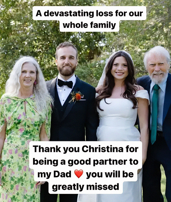 Clint Eastwood, 94, Sparks Health Concerns After Partner Christina Sandera, 61, Passes Away