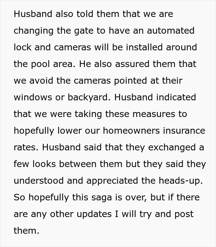 Woman Stayed Home For 4th Of July, Found Out Neighbors Would Use Her Pool While She Was Away Woman Stayed Home For 4th Of July, Found Out Neighbors Would Use Her Pool While She Was Away