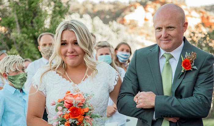 Bride-To-Be Asks Uncle To Walk Her Down The Aisle, Which Leaves His Wife Creeped Out