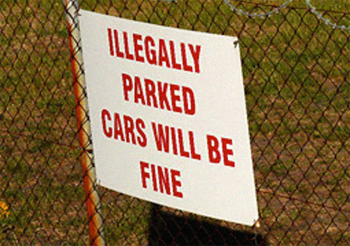 Finished Putting Up The Sign Boss