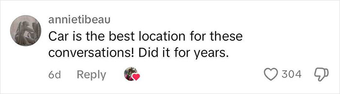 Doctor's Parenting Advice Goes Viral After Mom Says Car Is A 'Safe Space' For Tough Talks With Kids Doctor's Parenting Advice Goes Viral After Mom Says Car Is A 'Safe Space' For Tough Talks With Kids