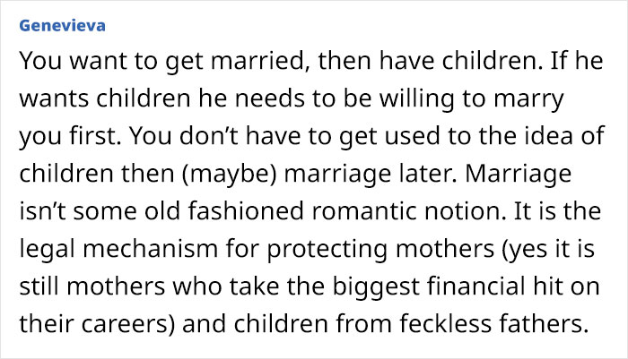 Woman Totally Unsure About Starting A Family With Partner After His Questionable Decision Woman Totally Unsure About Starting A Family With Partner After His Questionable Decision