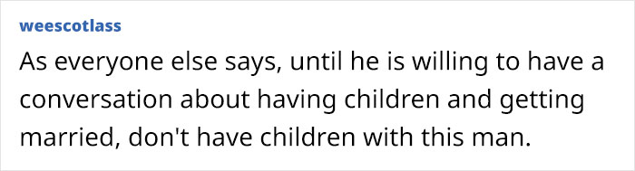 Woman Totally Unsure About Starting A Family With Partner After His Questionable Decision Woman Totally Unsure About Starting A Family With Partner After His Questionable Decision