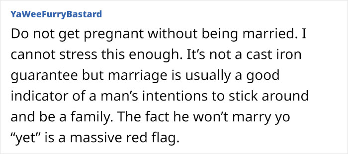 Woman Totally Unsure About Starting A Family With Partner After His Questionable Decision Woman Totally Unsure About Starting A Family With Partner After His Questionable Decision