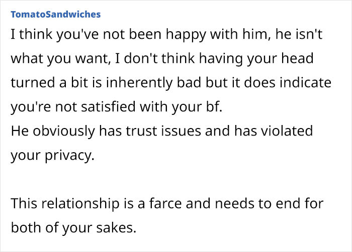 Man Goes Through Partner’s Phone To Find Messages He Didn’t See Coming, Sparks A Discussion Man Goes Through Partner’s Phone To Find Messages He Didn’t See Coming, Sparks A Discussion