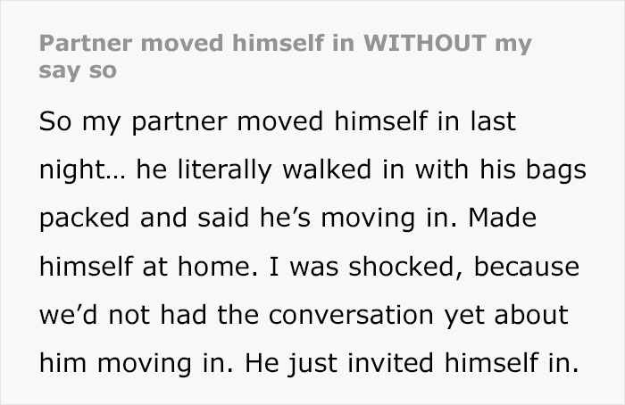 BF 'Surprises' GF By Moving Into Her House Without Prior Warning, She Refuses, Gets Dumped