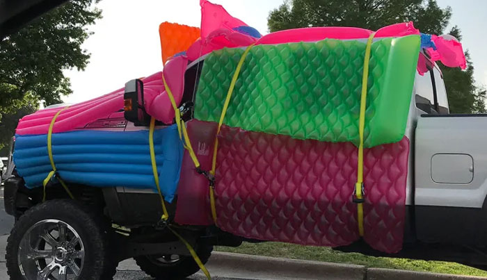 Possibly There's No Better Way To Use Your Inflatable Mattress