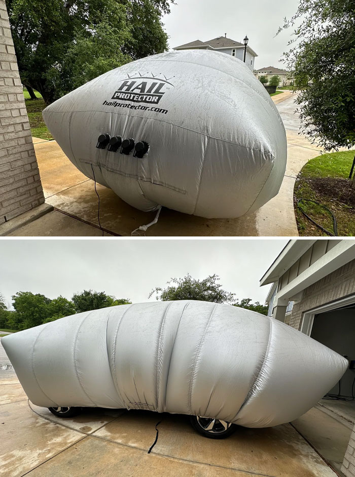 Hail Protector On And I’m Ready For Tonight