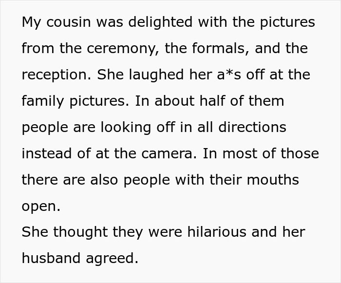 Rude Wedding Guests Complain About Terrible Pics Of Them, Get Shown Exactly Why That Happened