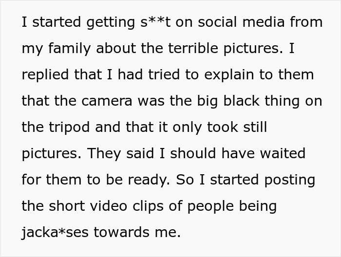 Rude Wedding Guests Complain About Terrible Pics Of Them, Get Shown Exactly Why That Happened