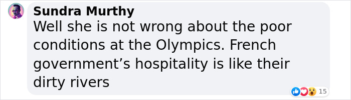 Olympics Champion Slams Paris Olympic Village Conditions, Says It Cost Her Record Olympics Champion Slams Paris Olympic Village Conditions, Says It Cost Her Record