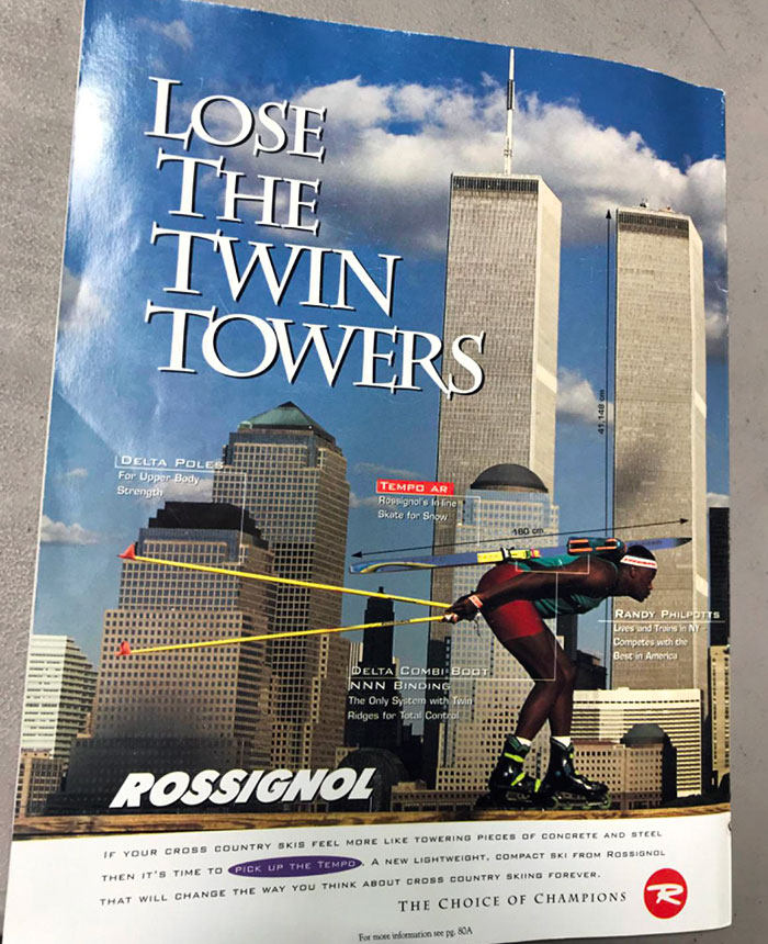 This 1994 Advertisement For Lighter Skis