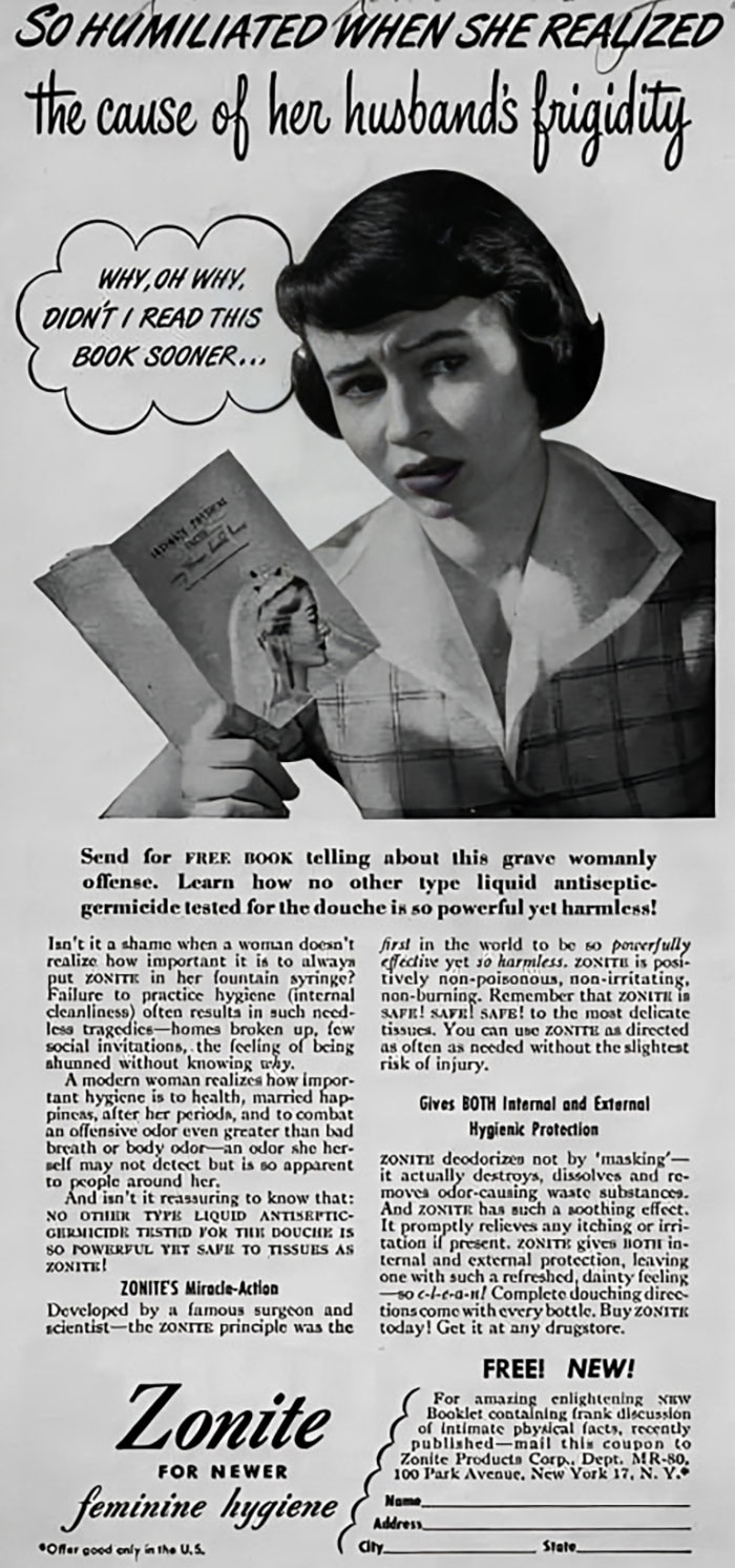 Just Another Way To Humiliate And Blame Women In 1950
