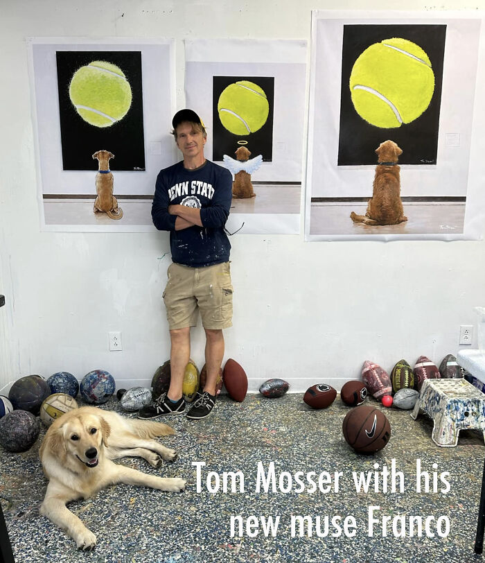 A Painting Of My Golden Retriever That Went Viral And Changed My Life Forever