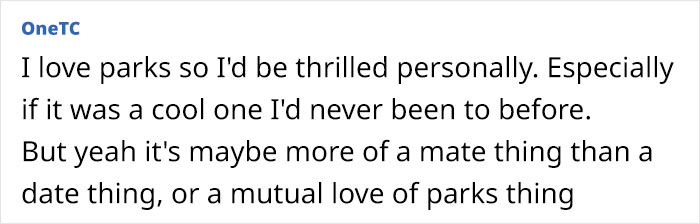 Woman Upset When Guy Asks Her To Sit In The Park For Second Date, Sparks Online Discussion Woman Upset When Guy Asks Her To Sit In The Park For Second Date, Sparks Online Discussion