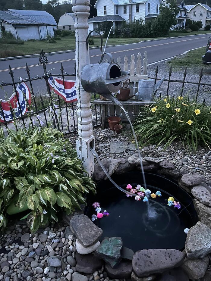 My Pond: Lost My Porch To A Tornado Three Years Ago, I Wouldn’t Let My Husband Get Rid Of My Posts