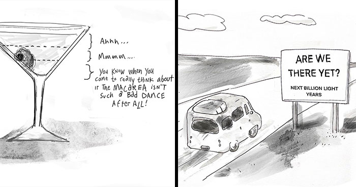 21 Clever One-Panel Comics By The New Yorker Magazine Cartoonist Ken Krimstein