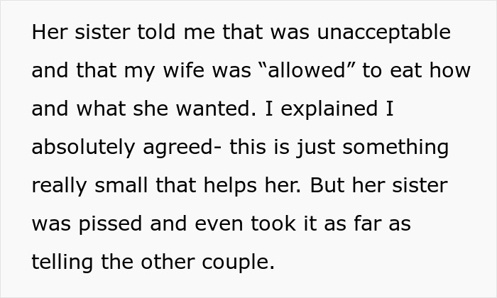 &ldquo;AITAH For Serving My Wife Less Food Than Me And Our Guests?&rdquo;