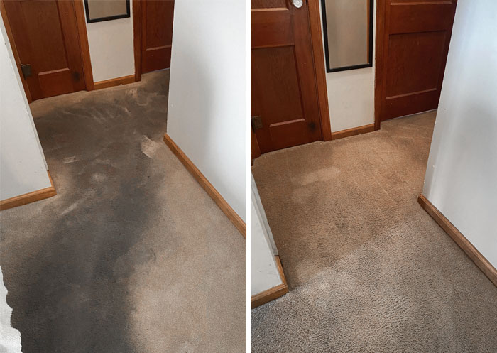 One Of My Best Before And Afters... Heavy Indoor Smokers And Not Cleaned In 10 Years (Residential)