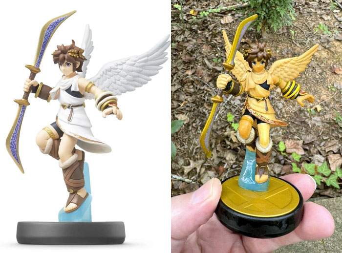 The Way It Should Be vs. Damaged From Nicotine. How Can I Possibly Clean/Repair A Bunch Of Amiibos Ruined By Indoor Cigarette Smoke?