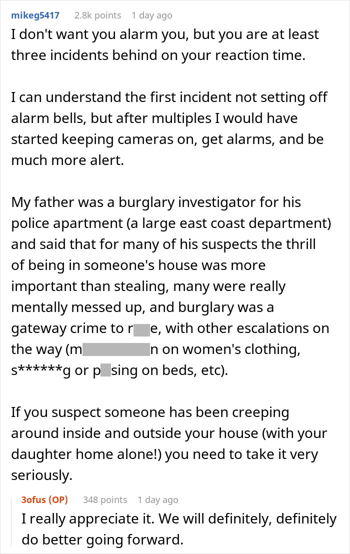 Spouses Feel Real Fear After Realizing Someone Keeps Entering Their Home And Not Even Hiding It Spouses Feel Real Fear After Realizing Someone Keeps Entering Their Home And Not Even Hiding It